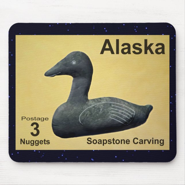 Soapstone Eider Duck Mousepad (Vorne)