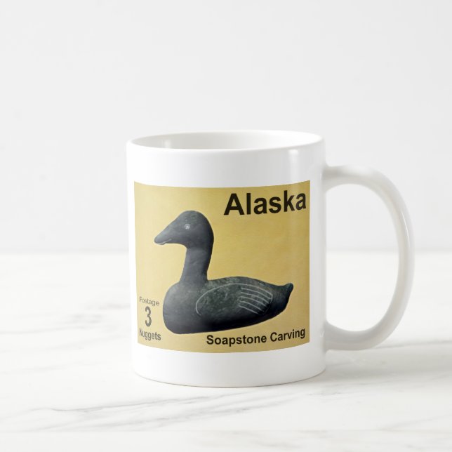 Soapstone Eider Tasse (Rechts)