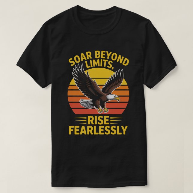 Soar Beyond Limits Eagle Tee (Design vorne)