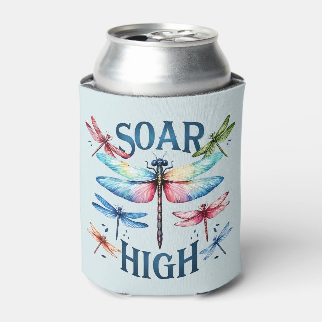 Soar High - Artistic Dragonfly Dosenkühler (Kanne Vorderseite)