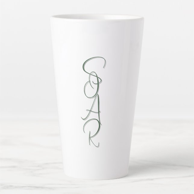 Soar Latte Tasse (Vorderseite)