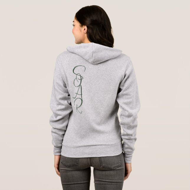 Soar T-Shirt Hoodie (Schwarz voll)