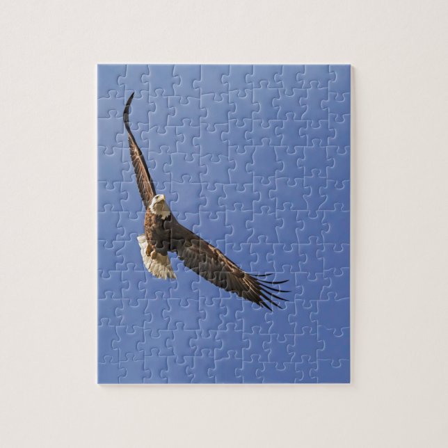 Soaring Bald Eagle Puzzle (Vertikal)