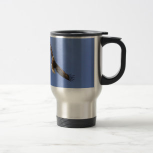 Soaring Bald Eagle Reisebecher