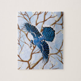Soaring Blue Jay Puzzle