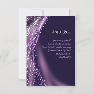 Soaring Dove Bat Bar Mitzvah Empfang Party Card Einladung