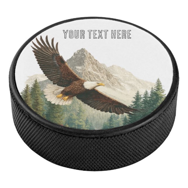 Soaring Eagle  Eishockey Puck (3/4)