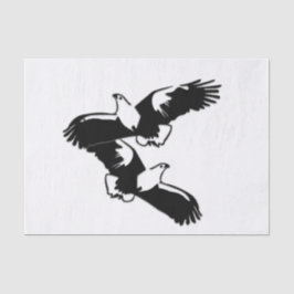 Soaring Eagles Seidenpapier