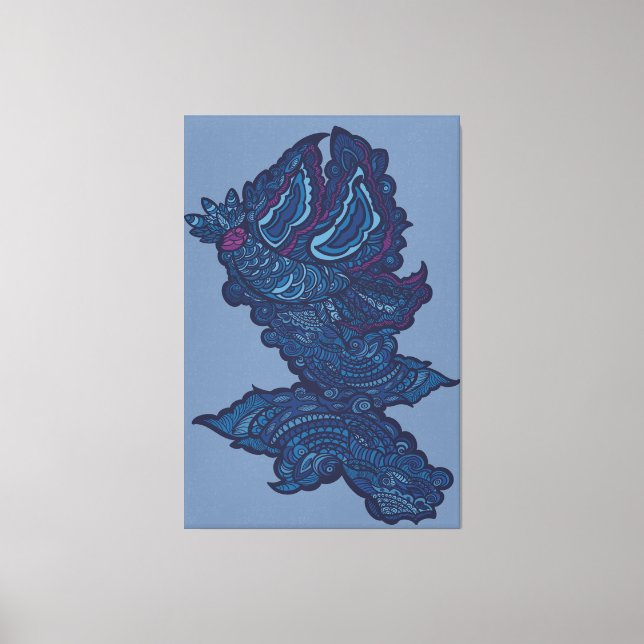 soaring in the Beauty of Nature Leinwanddruck (Vorderseite)