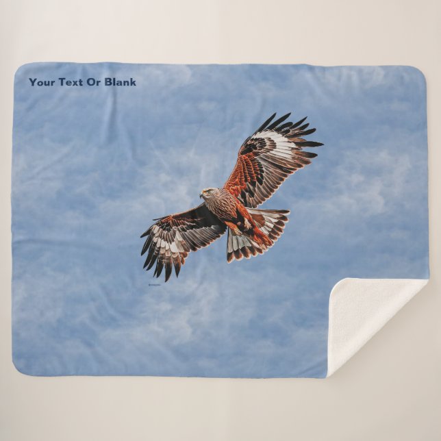 Soaring Red Kite Sherpadecke (Vorderseite (Horizontal))