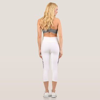 Soaring Spirit Crystal Eagle Capri Leggings