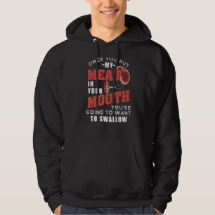 Sobald du mein Fleisch in deinen Mund getan hast Hoodie