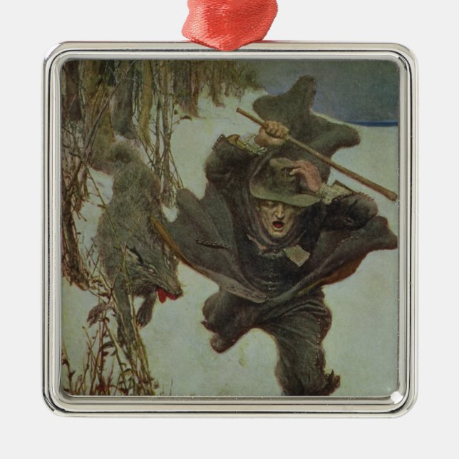 Sobald es Doktor Wilkinson jagte Ornament Aus Metall (Vorne)