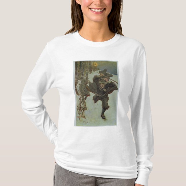 Sobald es Doktor Wilkinson jagte T-Shirt (Vorderseite)
