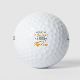 Sobald ich eine Einstellung bekomme, dauert es 3-5 Golfball