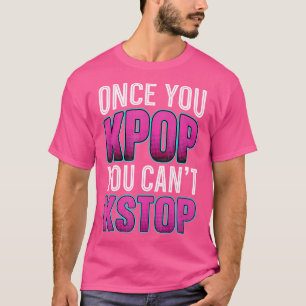 Sobald Sie Kpop haben, können Sie Kawaii K-Pop auf T-Shirt