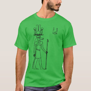 Sobek Alter ägyptischer Gott Hieroglyph T-Shirt