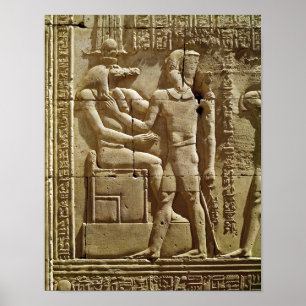 Sobek und Ptolemy VI Philometor Poster