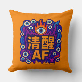 Sober AF - Chinesisch - Kissen
