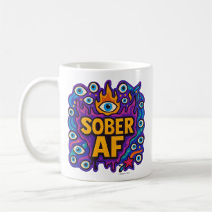 Sober AF - Kaffeetasse
