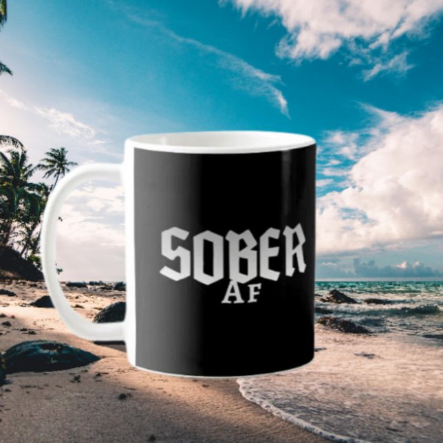 Sober AF Kaffeetasse (Von Creator hochgeladen)