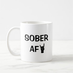 Sober AF Kaffeetasse