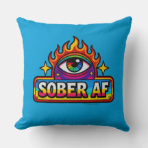 Sober AF - Kissen