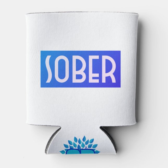 SOBER Blue Dosenkühler (Vorderseite)