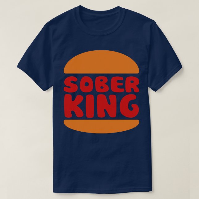 Sober King T-Shirt (Design vorne)