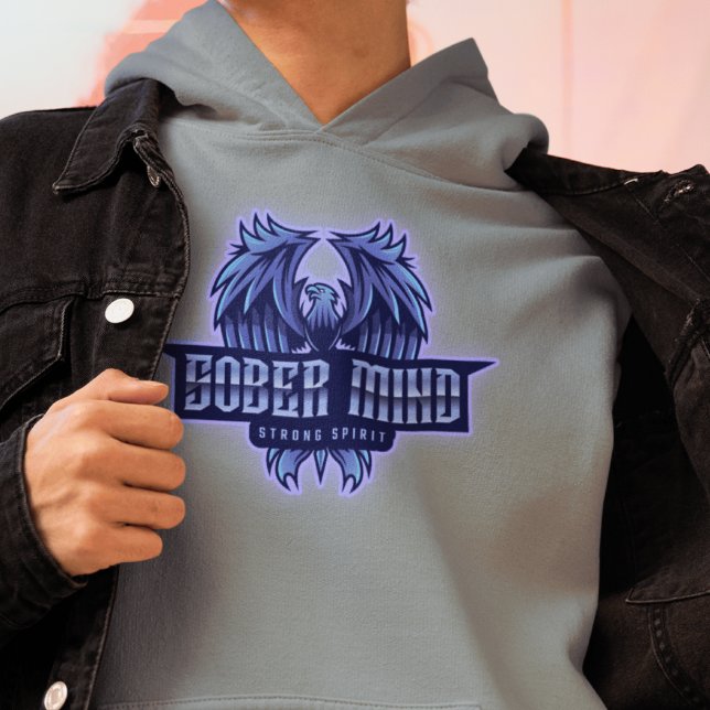 Sober Mind Strong Spirit Hoodie (Von Creator hochgeladen)