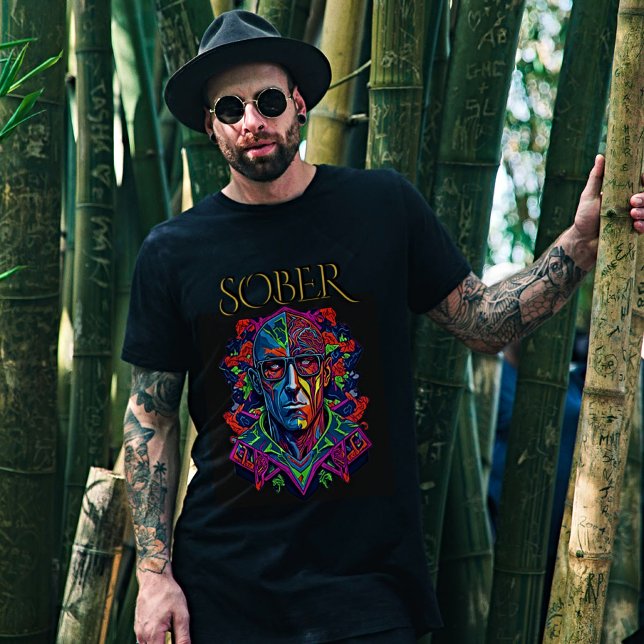 Sober T - Shirt: Iconic Maynard James Keenan Art T-Shirt (Von Creator hochgeladen)