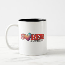 Sober Valentine Tasse | Sober & Love It!
