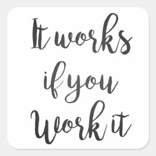 Sobriety 12 Stufen Erholung Angebot Geschenk saube Quadratischer Aufkleber