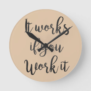 Sobriety 12 Stufen Erholung Angebot Geschenk saube Runde Wanduhr