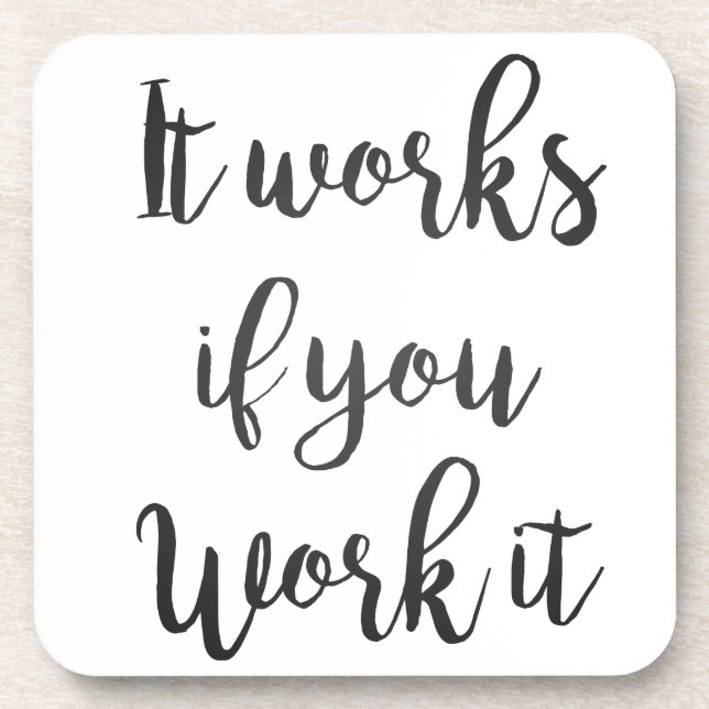 Sobriety 12 Stufen Erholung Angebot Geschenk saube Untersetzer (Vorderseite)