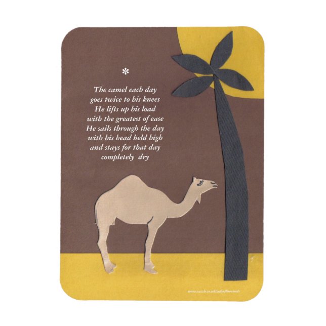 Sobriety camel Magnet (Vertikal)