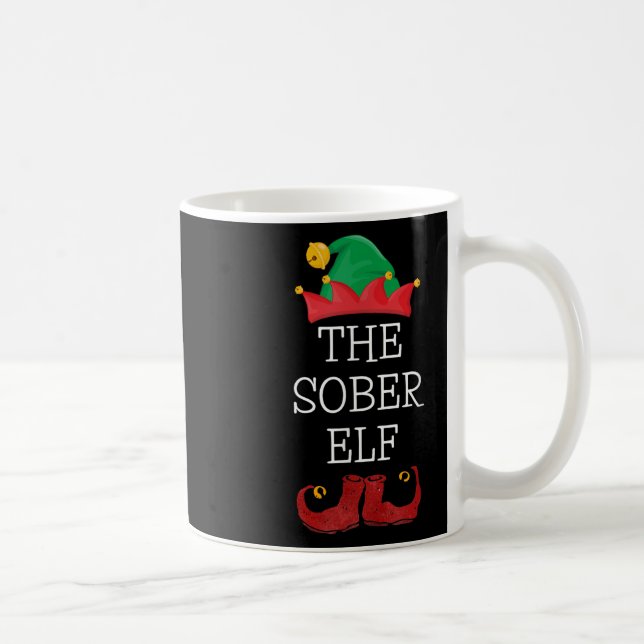 Sobriety Celebration Soberversary Weihnachten Kaffeetasse (Rechts)