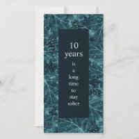 Sobriety Jubiläum Eine lange Zeit, um nüchtern Aut