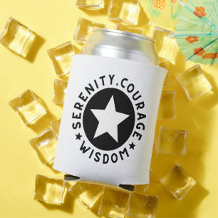 Sobriety Serenity Courage Weisheit Individuelle Na Dosenkühler