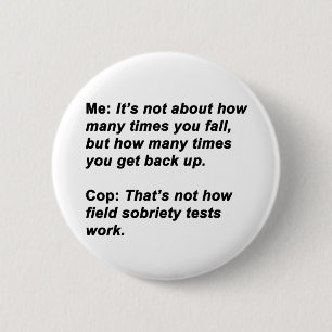 Sobriety Test Button