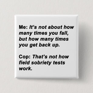Sobriety Test Button
