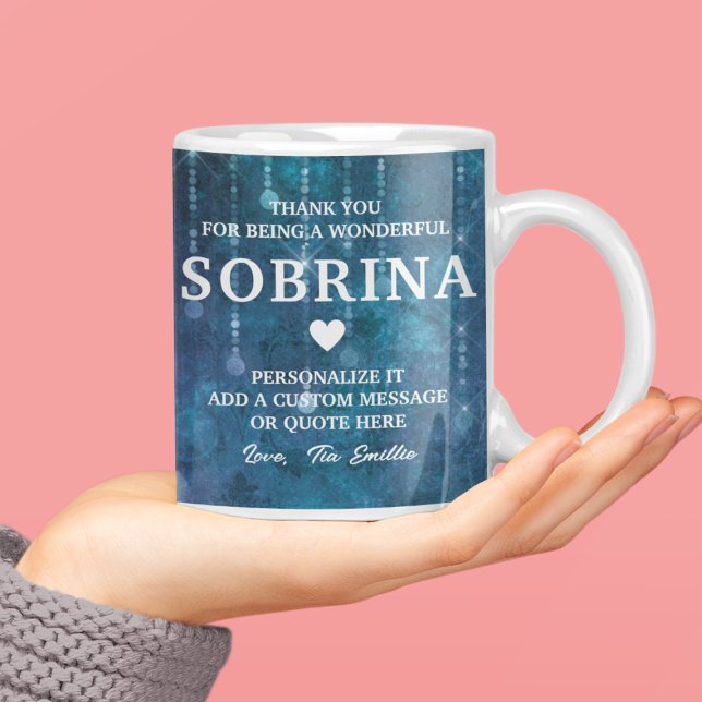 Sobrina Spanish Niece Vielen Dank, dass Sie Custom Kaffeetasse (Sobrina Spanish Niece Thank You Quote Custom Coffee Mug
)