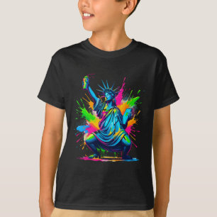 Soca Freiheitsstatue tanzt New York Dutty Mess T-Shirt
