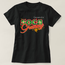Soca Granny (Personalisiert) T-Shirt