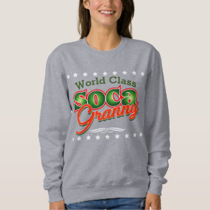 Soca-Oma der Weltklasse Sweatshirt
