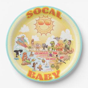 SoCal Baby Plate Pappteller