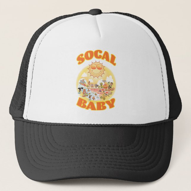 SoCal Baby Truckerkappe (Vorderseite)