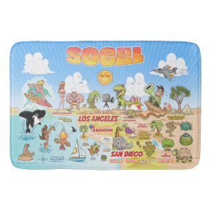 SoCal Bath Mat Badematte