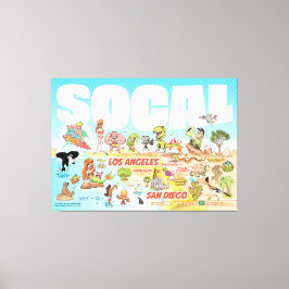 SoCal Canvas Print Leinwanddruck