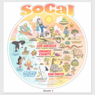 SoCal Dream Aufkleber